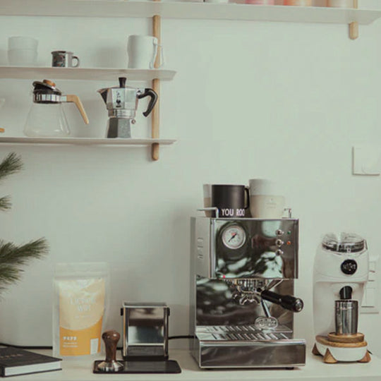Quick Mill 3000, Home-Barista Set-up